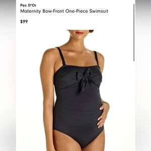 Pez D'Or
Maternity Bow-Front One-Piece Swimsuit